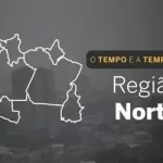 PREVISÃO DO TEMPO: Instabilidades provocam chuva no norte do Acre e em parte da Região Norte na terça-feira (19)