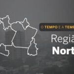 PREVISÃO DO TEMPO: Norte conta com pancadas de chuva em boa parte da região, nesta segunda-feira (11)