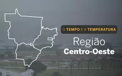 PREVISÃO DO TEMPO: segunda-feira (04) com fortes chuvas em Mato Grosso e Mato Grosso do Sul