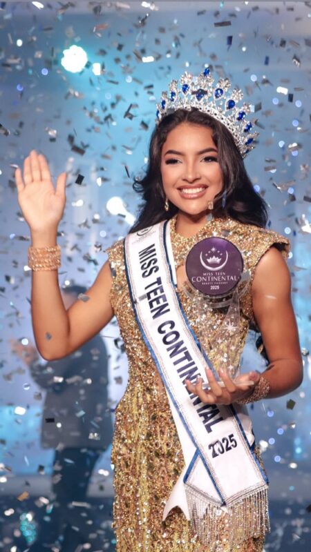 Adolescente brasileira de 15 anos, Yovanyelic Hernandez é eleita Miss Teen Continental 2025