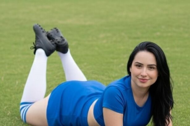Apaixonada por motocross, Ingrede Naiara participa do Musa do Brasileirão como Musa do Cruzeiro