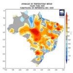 2025 foi o 7º ano mais quente no Brasil desde 1961, segundo Inmet
