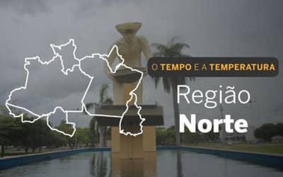 PREVISÃO DO TEMPO: Chuvas intensas predominam em toda a Região Norte neste sábado (31)