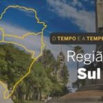 PREVISÃO DO TEMPO: Poucas nuvens e chuvas para a Região Sul nesta terça-feira (27)