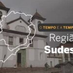PREVISÃO DO TEMPO: Sudeste tem alerta para tempestades e variação de nuvens neste sábado (10)