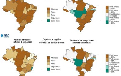 SRAG: Brasil registra aumento de casos em 18 estados, alerta Fiocruz (até 30 de maio)