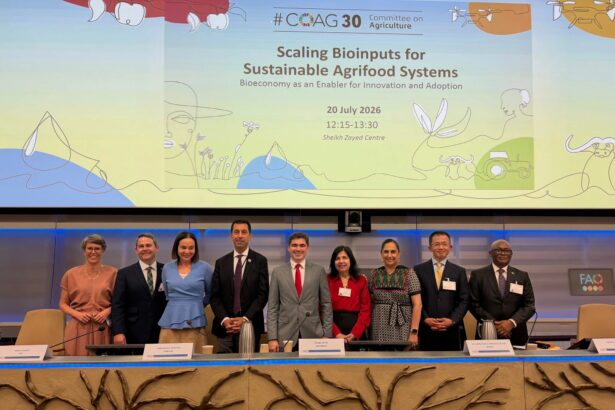Brasil apresenta experiência nacional em desenvolvimento de bioinsumos durante 30ª Sessão do Comitê de Agricultura da FAO (Roma, Itália)