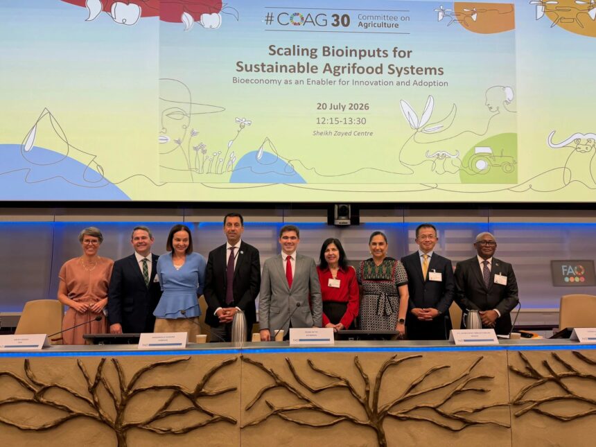 Brasil apresenta experiência nacional em desenvolvimento de bioinsumos durante 30ª Sessão do Comitê de Agricultura da FAO (Roma, Itália)