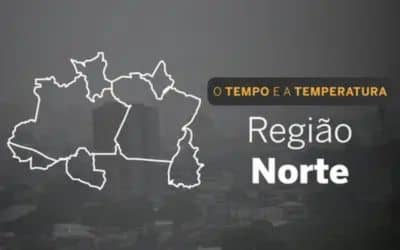 Previsão do Tempo para a Região Norte: Poucas Nuvens e Chuva Isolada (Sábado, 8)