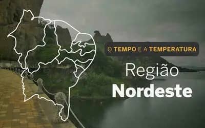 Tempo instável na Região Nordeste: chuvas e calor previstos para a quinta-feira (6)