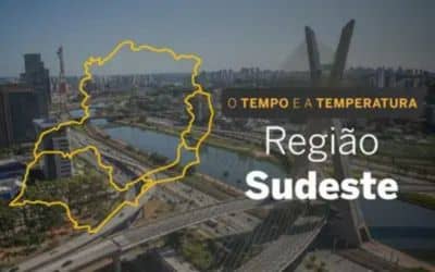 Região Sudeste enfrentará muitas nuvens nesta quarta-feira (5)