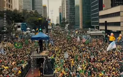 Manifestações de direita e esquerda marcam 7 de Setembro em todo o Brasil (segunda-feira (7))