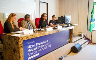 Oportunidades de exportação para micro e pequenas empresas no novo acordo Mercosul‑UE (3 de setembro)