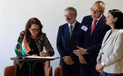 Brasil e Índia firmam memorando para ampliar comércio e investimentos