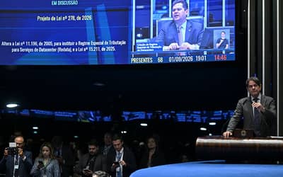 Incentivos fiscais para data centers são aprovados no Senado (terça-feira (1º))