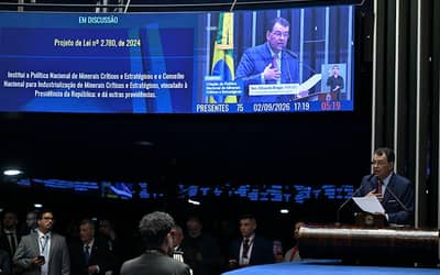 Senado aprova política de minerais críticos, prevê R$ 7 bilhões em incentivos