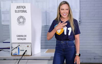 Celina Leão vence reeleição como governadora do DF (domingo (25))